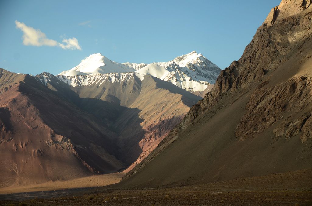 05 Mountain View Just After Leaving Yilik Village On Beginning Of Trek To K2 North Face In China